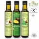 【Olivado】紐西蘭原裝進口酪梨油-冷壓初榨/大蒜/羅勒風味(250毫升*3瓶)