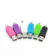 5pcs SD/TF Card Reader USB2.0 High Speed Memory Card Reader For Cellphone And PC