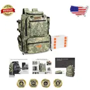 Versatile Fishing Tackle Backpack with Non-Slip Base and 4 Tackle Boxes Included