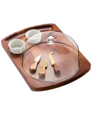 Godinger Prairie Farms 7pc Cheese Board Set