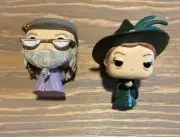 Harry Potter Funko 2020 Advent Calendar Professior Dumbledor & Mcgonagall P Pops