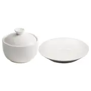 Stew Pot Steam Soup Bowl Serving Bowls with Lids Cooking Instant Noodle