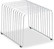 Fellowes 72012 Desktop Organizer, 11 Sections, 9" x 11.375" x 8", Wire, Silver