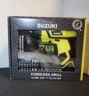 Cordless SUZUKI Tool Set LI-ION 3.6v w/ Case Drill 21 Bits Chuck NEW BUG INC