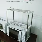 Standing Type Stainless Steel Microwave Oven Shelf Home