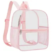 Clear Backpack for Stadium Events Clear Stadium Backpack 12x6x12 Bag (Nylon S...