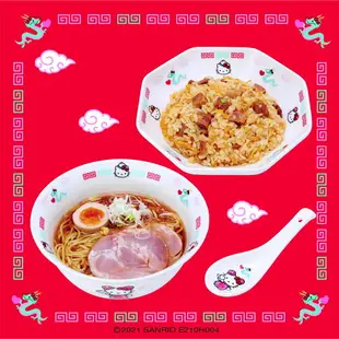 asdfkitty*KITTY 中華飯店 陶瓷拉麵碗/丼飯碗/大碗公-日本正版商品