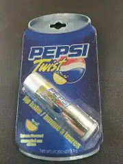 Vintage 2006 PEPSI TWIST Lemon Flavored Lip Balm RARE Discontinued HTF