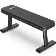 PASYOU Flat Weight Bench, Adjustable Strength Training Bench, Workout Bench f...