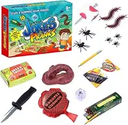 Prank Kit, Pranks for Kids, Jokes and Pranks for Kids, Practical Jokes for Kids, 15Pcs Novelty & Gag Toys, Prank Toys Pack Set, Funny Pranks for April Fools Day, Halloween