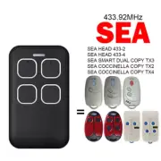 Coccinella Smart Dual Copy Garage Door Remote Control 433.92MHz Compatible