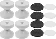 Cabilock 4pcs Anti-sway Retainer Bed Stopper Mattress Slide Stopper Headboard Wall Support Non-Slip Furniture Pads