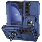 Hinge Protection Case For Samsung Galaxy Z Fold 6/5/4 Ring Stand Magnetic Cover