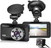 Dash Cam Front and Rear 1080P Full HD Dual Dash Camera in Car Camera Dashboard C
