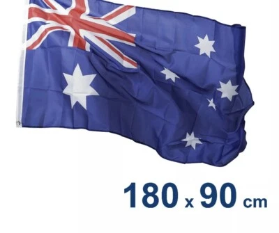 Aussie Australia Australian OZ AU Flag National Heavy Duty Outdoor Feet 180x90cm