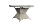 Outdoor Wicker Round Dining Table