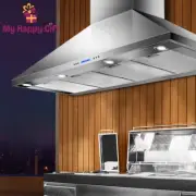 Devanti 1500mm Range Hood 150cm BBQ Rangehood Kitchen Canopy Stainless Steel