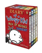 Diary Of A Wimpy Kid Box Of Books by Jeff Kinney Paperback Book