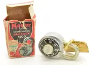 Vintage NOS Master Lock Co Champ Combination Padlock 1500 Orig Box/Instructions