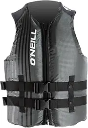 O'Neill Wetsuits Hybrid USCGA Vest, Coal/Flint, XX-Large