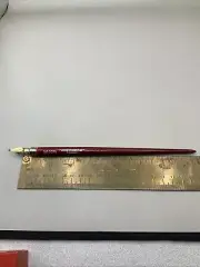 Vintage KOH-I-NOOR Germany Red Wood Dip Pen. No. 03 1/2 With HTF Nib Lock!