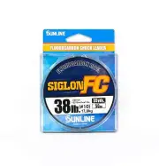Sunline Fluorocarbon Leader Siglon FC 100% 50m 38lb Diameter 0.55mm (8388)