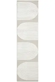 Lotus Abbey Mixed Runner Rug