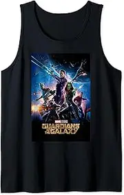 [Marvel] Guardians of The Galaxy Space Battle Movie Poster Tank Top