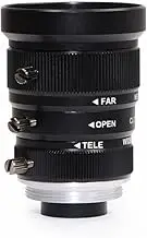 MOKOSE 5-12mm CCTV Camera Lens 6MP Pixels 1/1.8" Zoom C-Mount Industrial Camera Manual Lens Low Distortion(with lR650nm Filter)