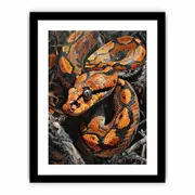 Snake Framed print Art Poster