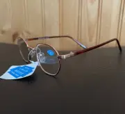 NEW Revue Reading Glasses +1.25 Copper/tortoise color Frame R1035