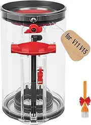 [IZSOHHOME] Compatible with Dyson Dust Reservoir Bin,Dust Bin Replacement for Dyson V11 V15 SV14 SV15 SV22 Vacuum Cleaner Canister Bin,V11 Large Bin Part No. 970050-01,Part No. 965443-01,Upgraded