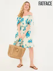 FatFace Benny Multi Blurred Floral Dress (AK9450) | $136