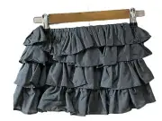 Crewcuts J Crew Factory Black Tiered Pull-on Skirt Girl’s Size 4/5 NEW