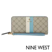 在飛比找momo購物網優惠-【NINE WEST】LINNETTE 手掛式長夾-LOGO