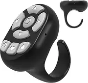 Scrolling Ring for Phone - Camera Remote for Phones,Wireless Scrolling Ring for Phone, Page Turner, Wireless Camera Remote Shutter for Tablet, Phone