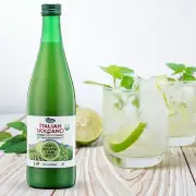 Case of 10 Italian Volcano Organic Lime Juice 500 ml