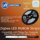 ZigBee LED Strip Light RGB+CCT TRI Colour| SmartThings| Philips HUE| Tuya