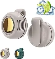 Portable Cooling-Fan, Clip On Waist & Neck Fan, 3 Levels of Wind Speed Adjustment, Low Noise Operation, 1 Hour Charging, 5 Hours of Battery Life, for Summer White