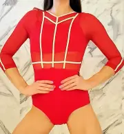 Kandi Kouture Dance Ballet Leotard Adult Extra Small AXS Aerialist Costume NWT