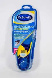 Dr. Scholl’s Energizing Comfort Gel Insoles For Women Sizes 6-10 Pair
