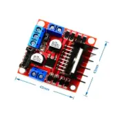 10PCS New Bridge DC Stepper Motor Drive Controller Board Module L298N Arduino