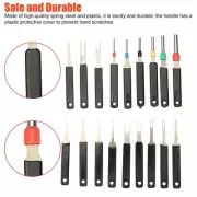 18Pcs Steel Plastic Car Terminal Removal Tool Wire Connector Pin Release Tool B