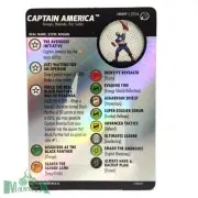 Heroclix Avengers Fantastic Four Empyre set Captain America #L064 legacy card!