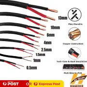 2 Core Twin Sheath Electrical Cable Wire Vehicle VAN Battery Solar Panels Wiring