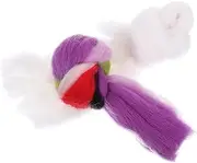 DOITOOL 1Set Felted Animal Needle Felting Kit for Adults Rabbit DIY Craft Kit with Complete Supplies for Wool Painting Jewelry Making Creative Fun Activities