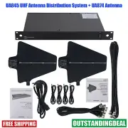 UA845 UHF Antenna Distribution System + UA874 Antenna Supporting 5 Mics os67