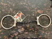Kelly Silver Star Bit 5” O Ring Twisted Mouth Snaffle
