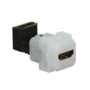 Clipsal Iconic 40HDMIA-TN - HDMI Adaptor - Angled Rear Socket - White