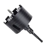 110mm (4-1/3 inch) Dry Diamond Core Drill Bit with SDS Plus Adapter, Concrete...
